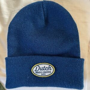 Dutch Bros Classic Blue Knit Hat